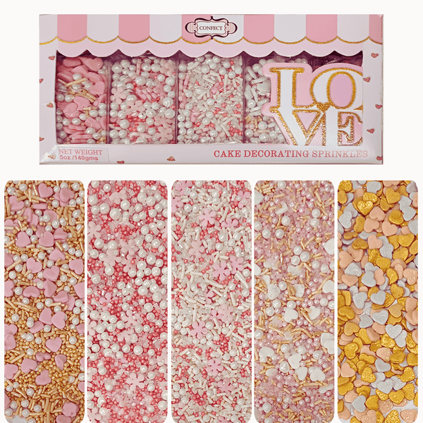 Valentine Sprinkles Multipack 18 | 140g