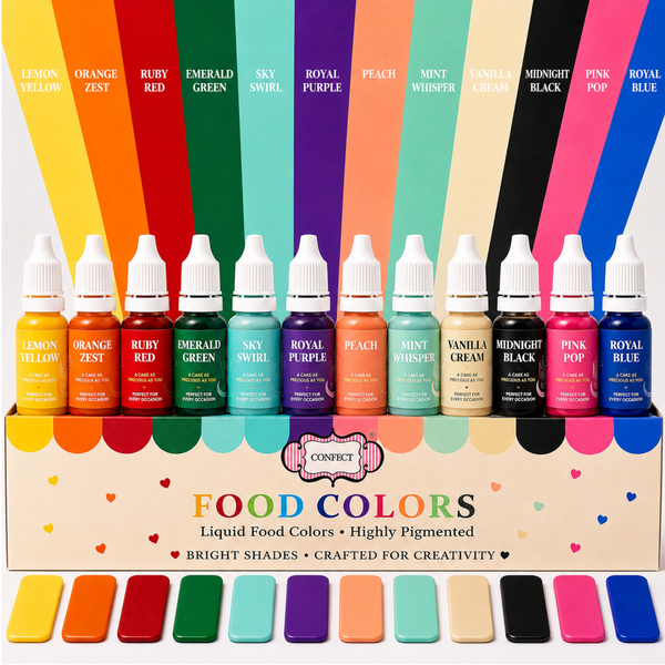 Core Baking | Pack of 12 Edible Water Color