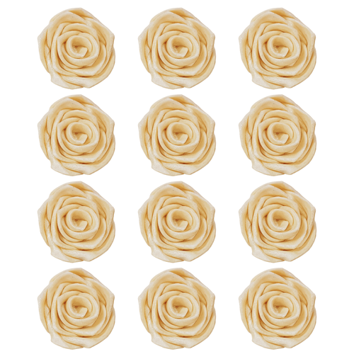 Pearl | Edible Metallic Sugar Roses Topper