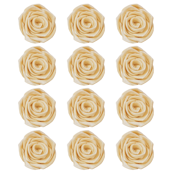 Pearl | Edible Metallic Sugar Roses Topper