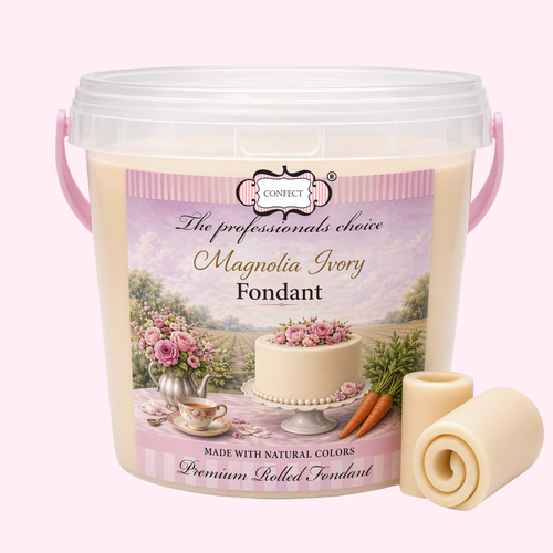 Magnolia Ivory | Edible Natural Fondant (4 x 250g)