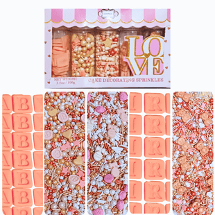 Girls Baby Shower Sprinkles | Edible Sprinkles