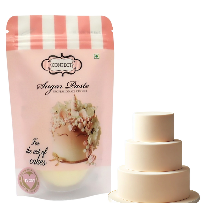 Ivory Fondant | Edible Sugarpaste 250 Gm