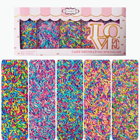 Rainbow Magic Sprinkles | (03) Mix Colourful Sprinkles 140 Gm