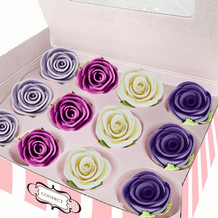 Ombre- 6 | Edible Sugar Roses Topper