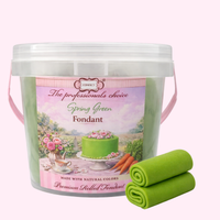 Spring Green | Edible Natural Fondant (4 x 250g)