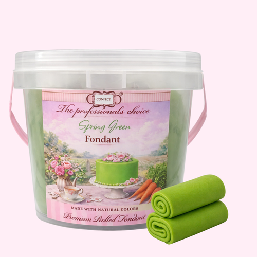 Spring Green | Edible Natural Fondant (4 x 250g)