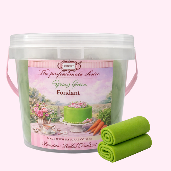 Spring Green | Edible Natural Fondant (4 x 250g)