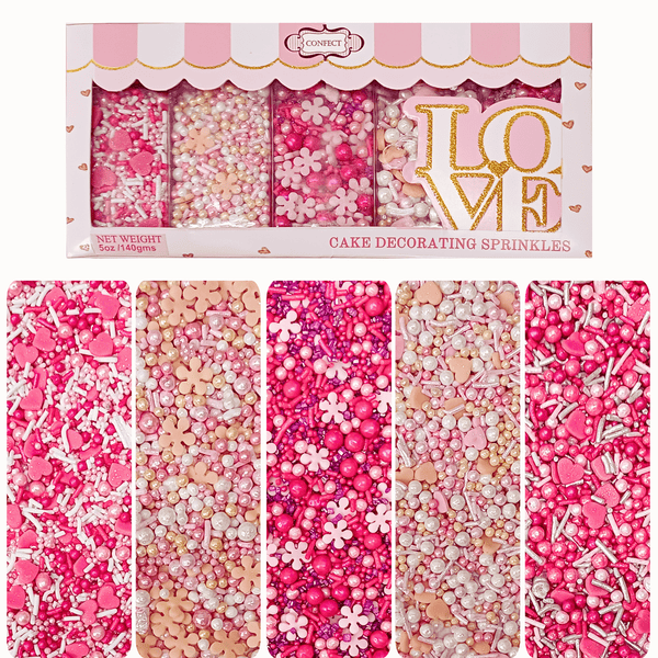 Valentine Sprinkles Multipack 14 | 140g