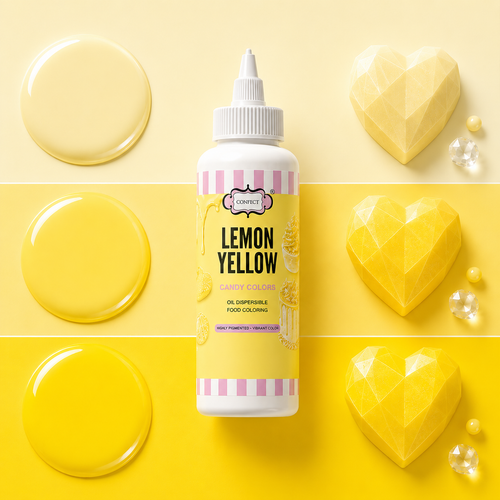 Lemon Yellow | Edible Candy Color 60ml