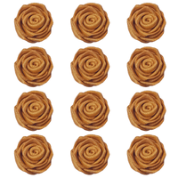 Copper | Edible Metallic Sugar Roses Topper