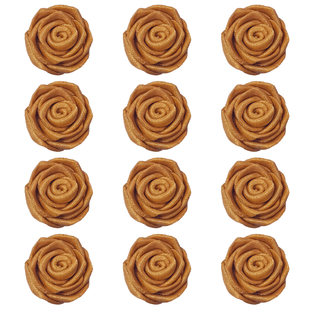 Copper | Edible Metallic Sugar Roses Topper