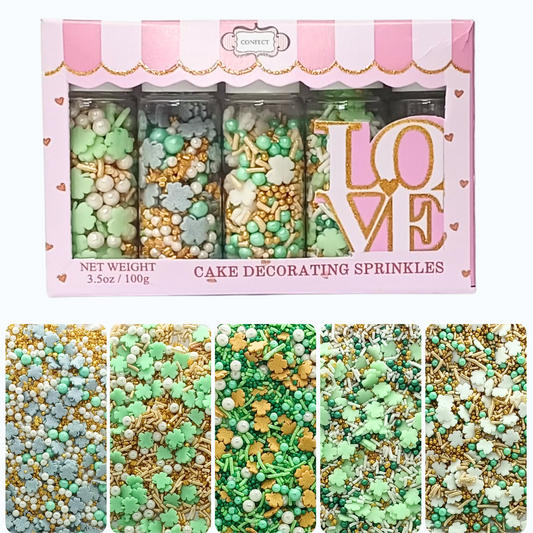 St. Patrick's Sprinkles PS Multipack 4 - 100 gms