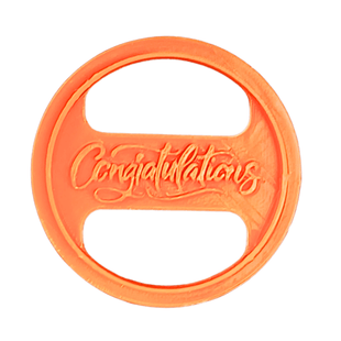 Toppers Cutters | Celebration Topper Cutter | Cake & Cupcake Decorating Supplies (Congratulations)