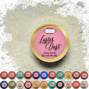 Two Tone Blush Pearl | Edible Luster Dust 5 Gms
