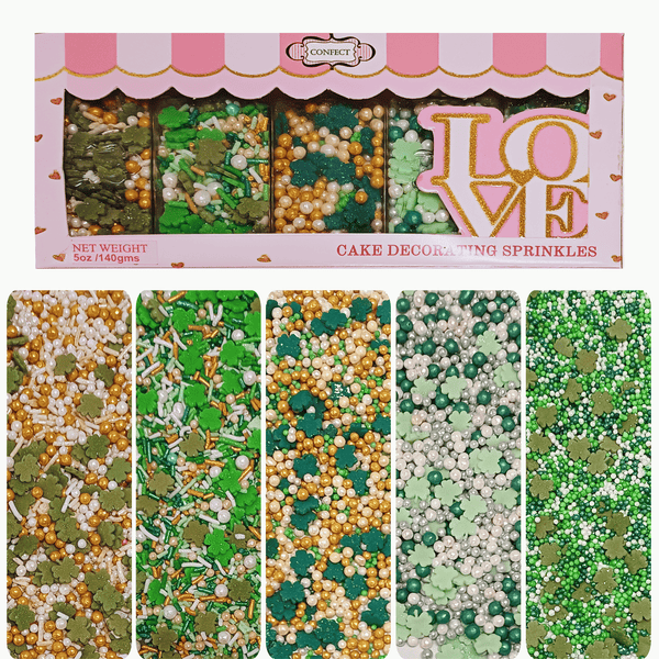 St. Patrick's Sprinkles Multipack 3 | 140g