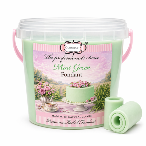 Mint Green | Edible Natural Fondant (4 x 250g)