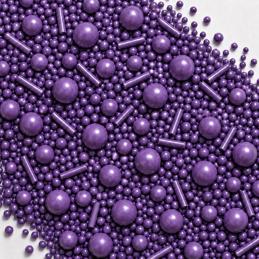 Purple | Sprinkles Bottle for Decoration Bottle 120 g