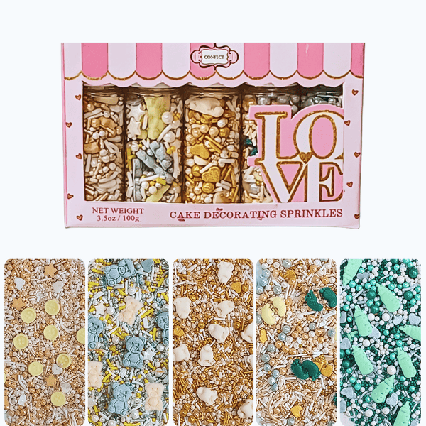 Baby Shower Sprinkles | Birthday Sprinkles Pack of 5 (BABY SHOWER -06	)
