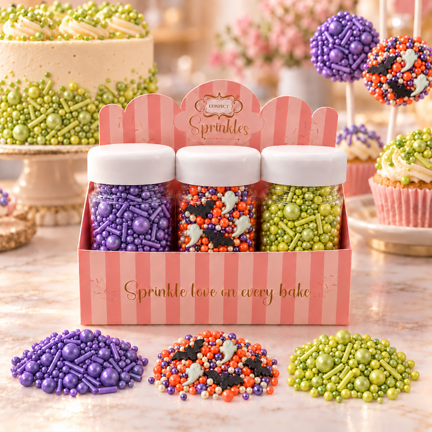 Halloween Sprinkles Mashup 26 120 Gm