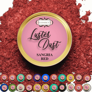 Sangria Red | Edible Luster Dust 5 Gms