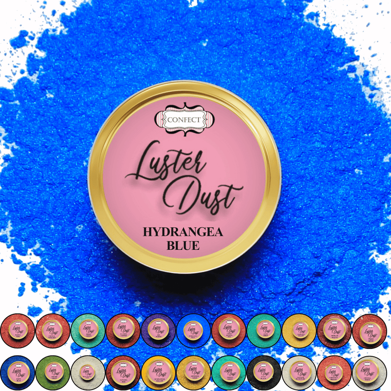 Hydrangea Blue | Edible Luster Dust 5 Gms
