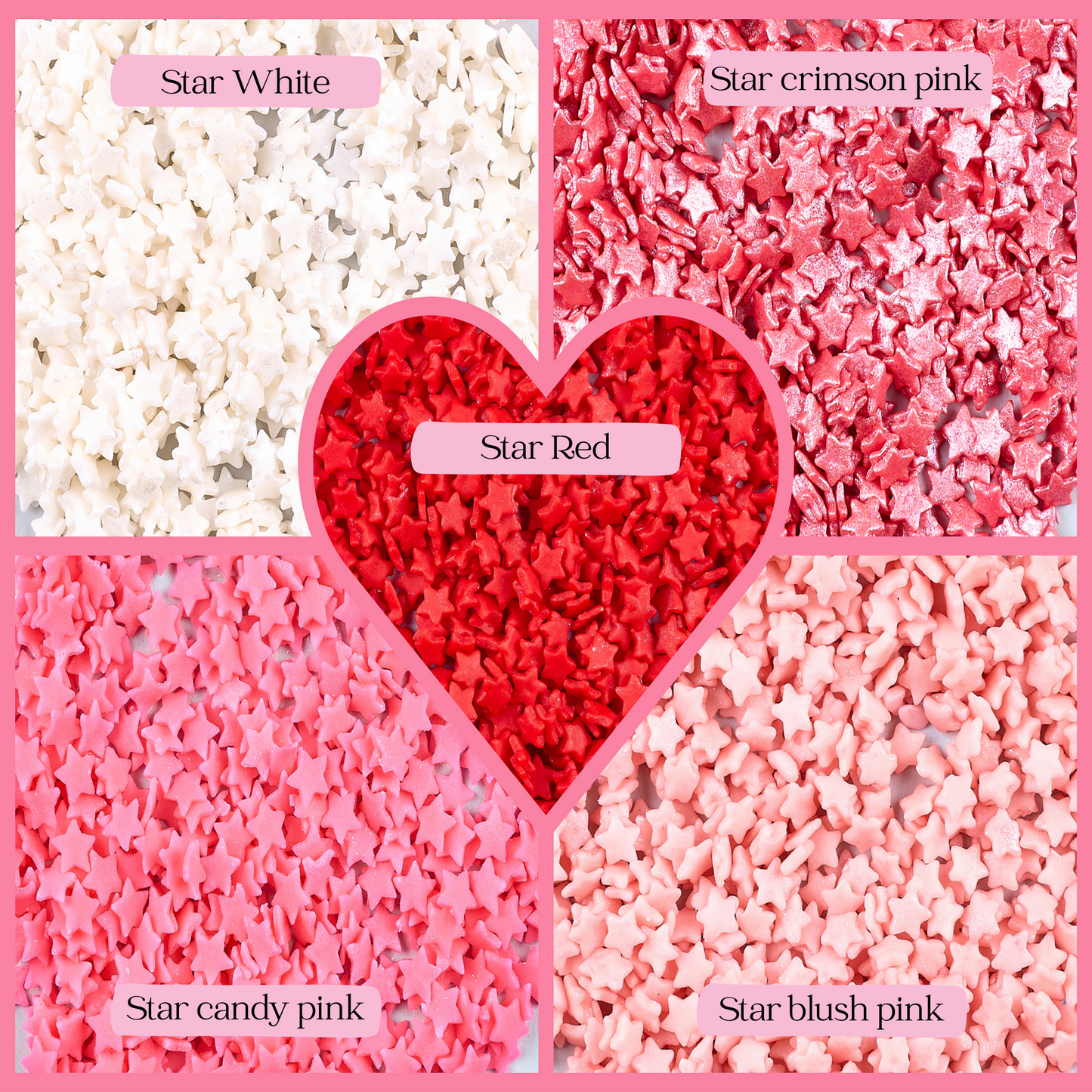 Valentine Sprinkles VS Multipack 20 - 100 gms