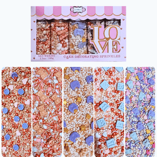 Girls Baby Shower Sprinkles | Edible Sprinkles