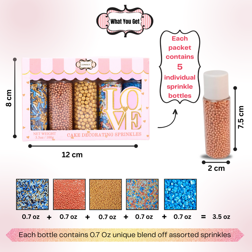 Fusion Mashup Sprinkles FM Multipack 26 | 140g