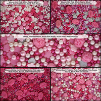 Shimmering Charm I Silver & White Pearls | Edible Mother's Day Sprinkles