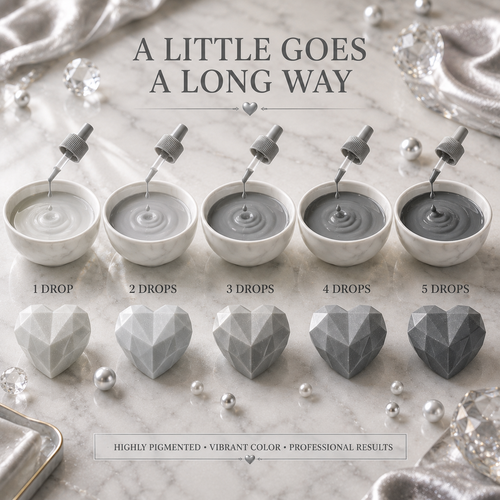 Steel Grey | Edible Candy Color 60ml