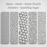 Sprinkles for Cakes & Cupcakes Decoration | USP-16(Silver)