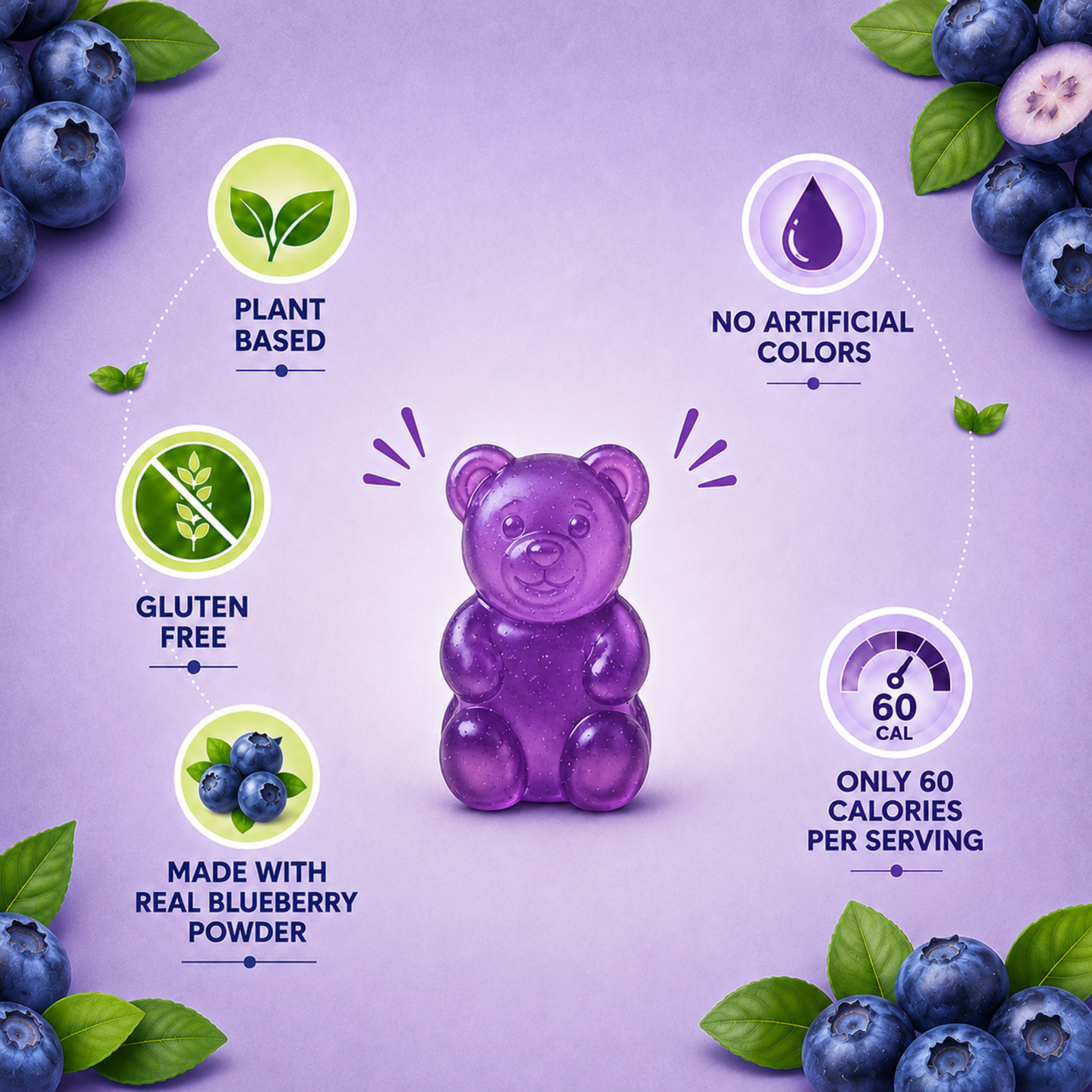 Blueberry Bloom Gummies