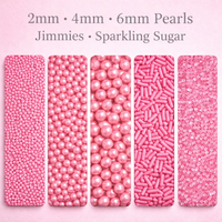 Sprinkles for Cakes & Cupcakes Decoration | USP-27(Valentine Pink)