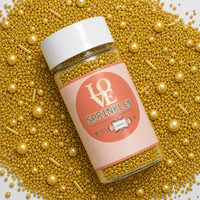 Gold | Sprinkles Bottle for Decoration Bottle 120 g