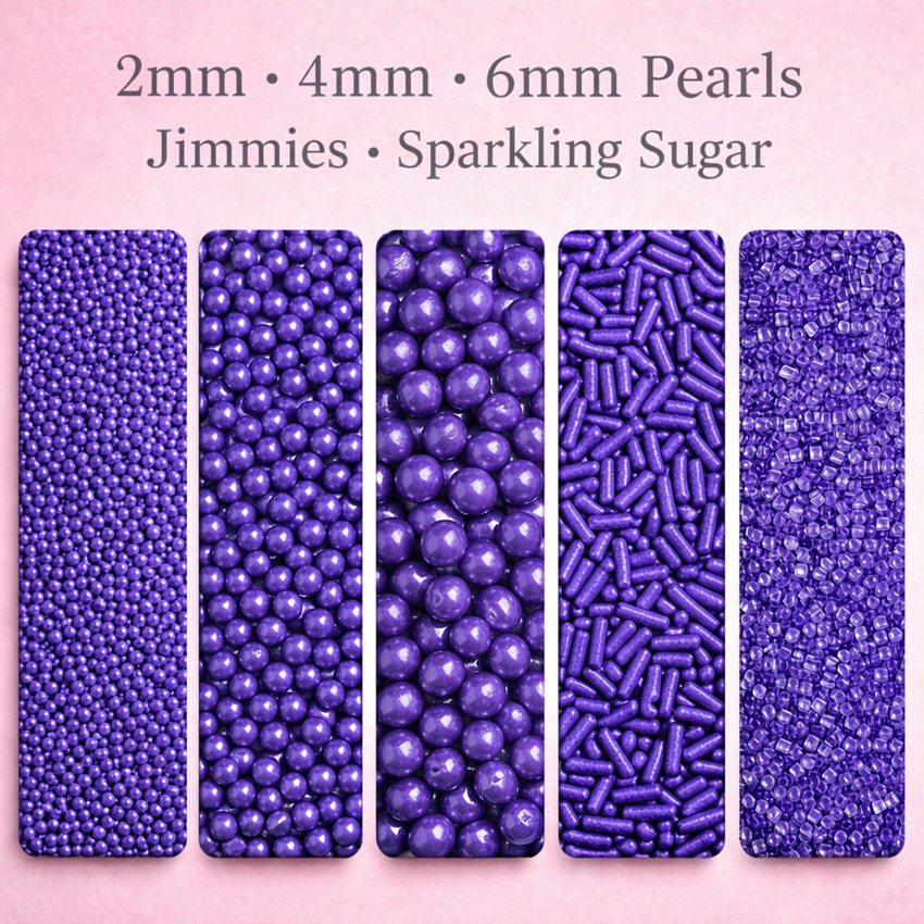 Sprinkles for Cakes & Cupcakes Decoration | USP-1(Purple)