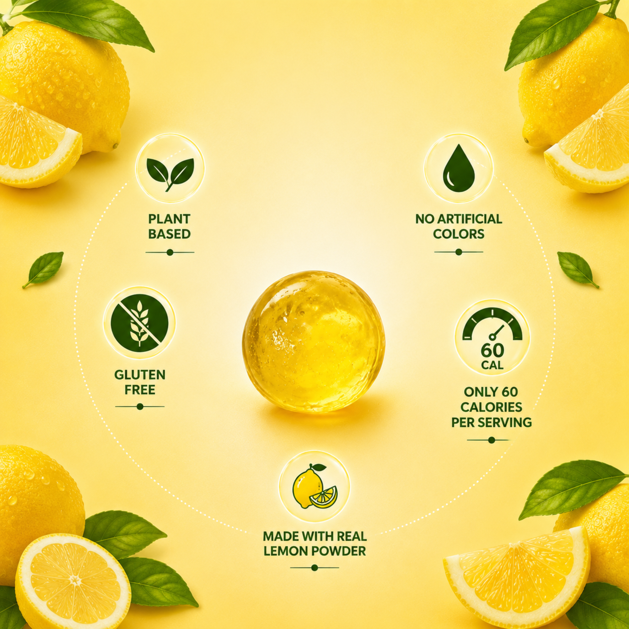 Lemon Drop Burst Gummies