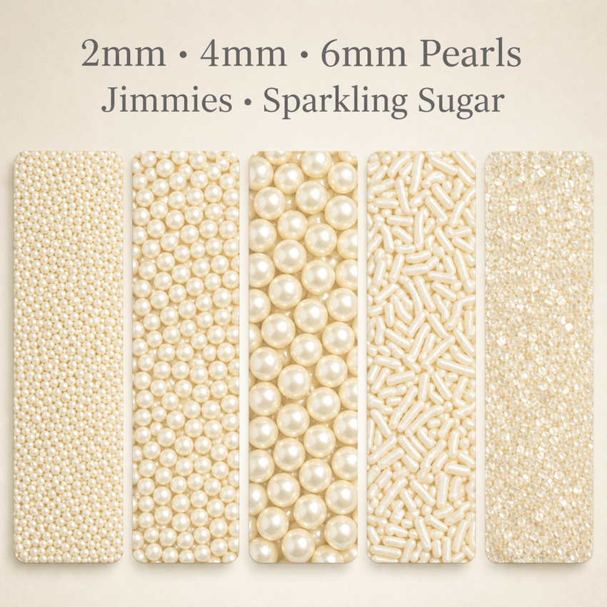 Sprinkles for Cakes & Cupcakes Decoration | USP-14(Pearl)