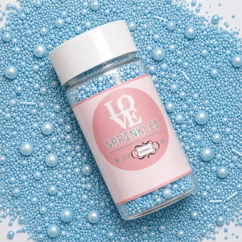 Sky Blue | Sprinkles Bottle for Decoration Bottle 120 g