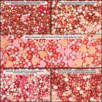 Valentine Sprinkles | 10 Edible Decoration for Baking & Dessert 100 Gms