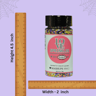 Halloween Sprinkles Mashup HM 4 120 gms
