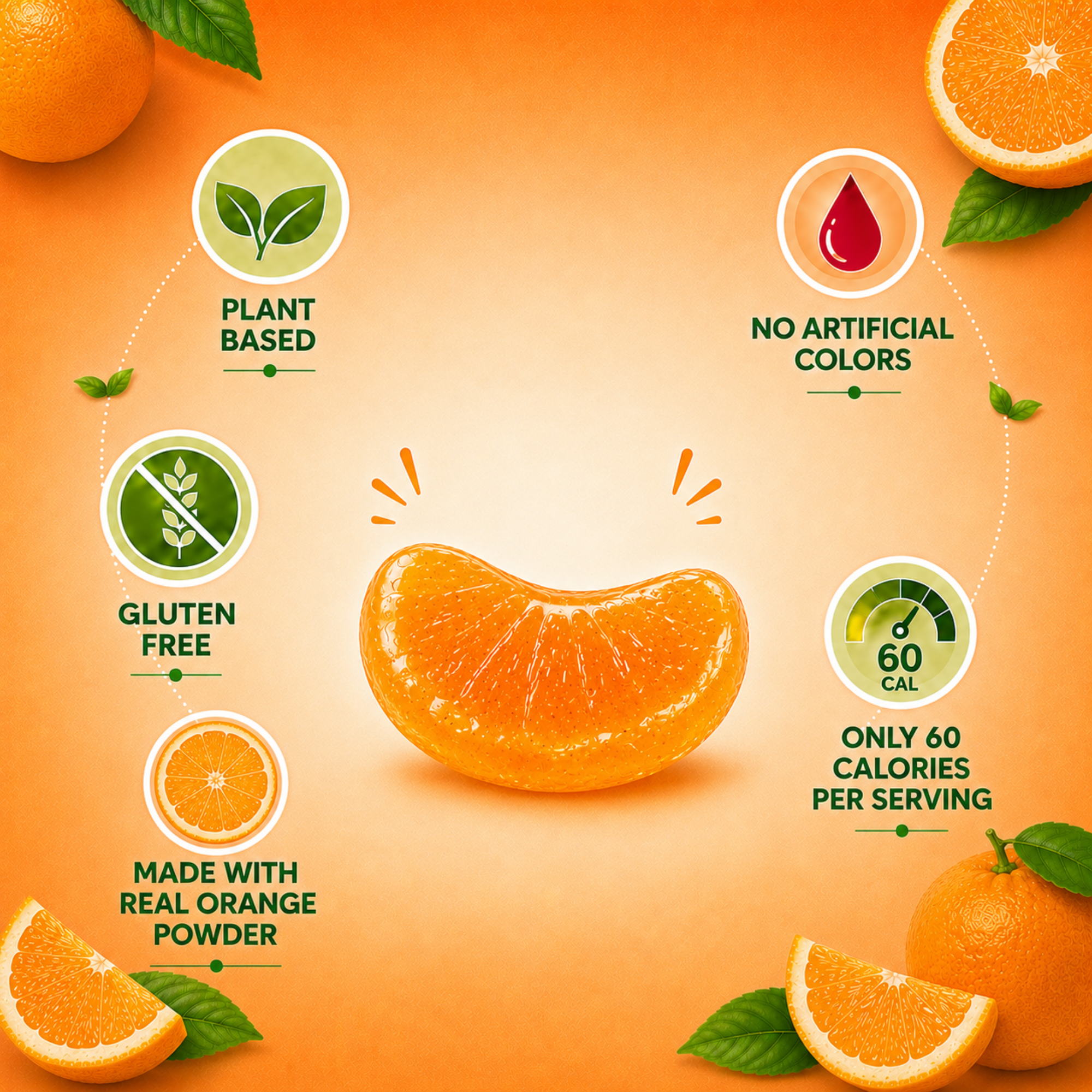 Orange Blossom Bang Gummies