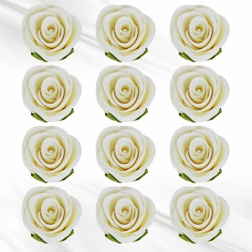 White | Edible Sugar Flowers