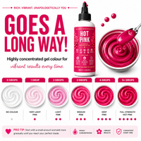 Hot Pink | Edible Gel Color 60ml