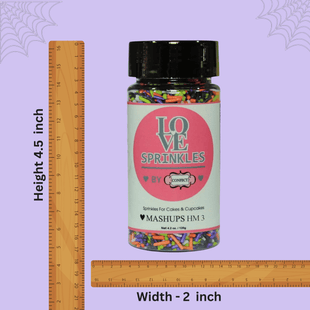Halloween Sprinkles Mashup HM 5 120 gms