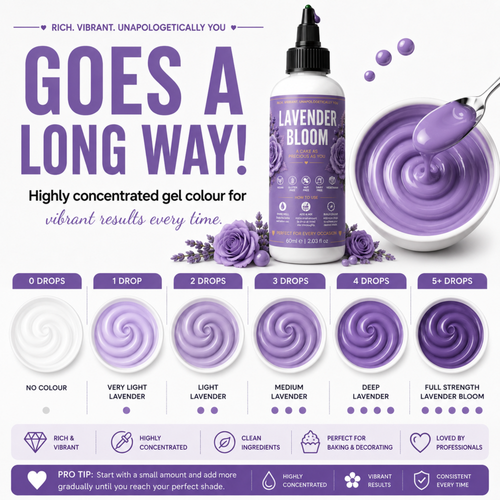Lavender Bloom | Edible Gel Color 60ml