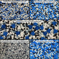 Black, Blue & White | (02) Father's Day Sprinkles 100Gm