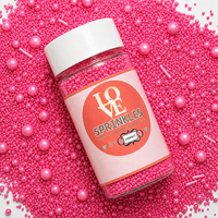 Hot Pink | Sprinkles Bottle for Decoration Bottle 120 g