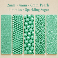 Sprinkles for Cakes & Cupcakes Decoration | USP-12(Mint Green)