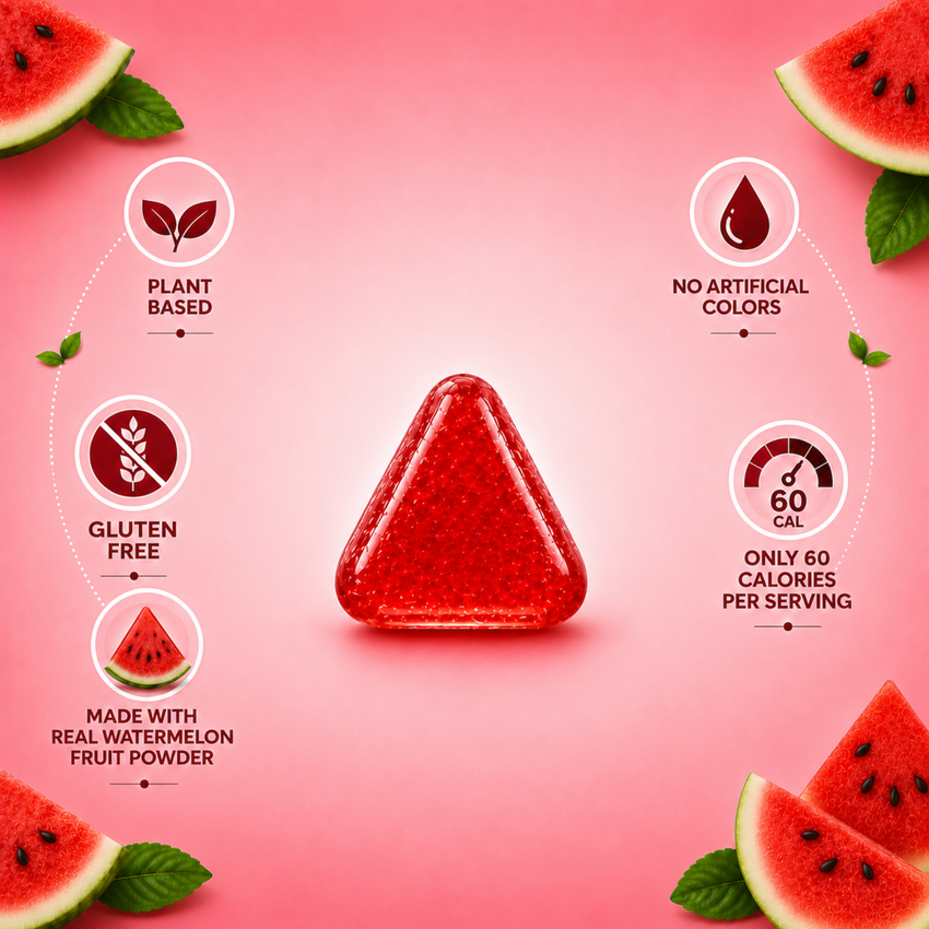 Watermelon Wave Pop Gummies